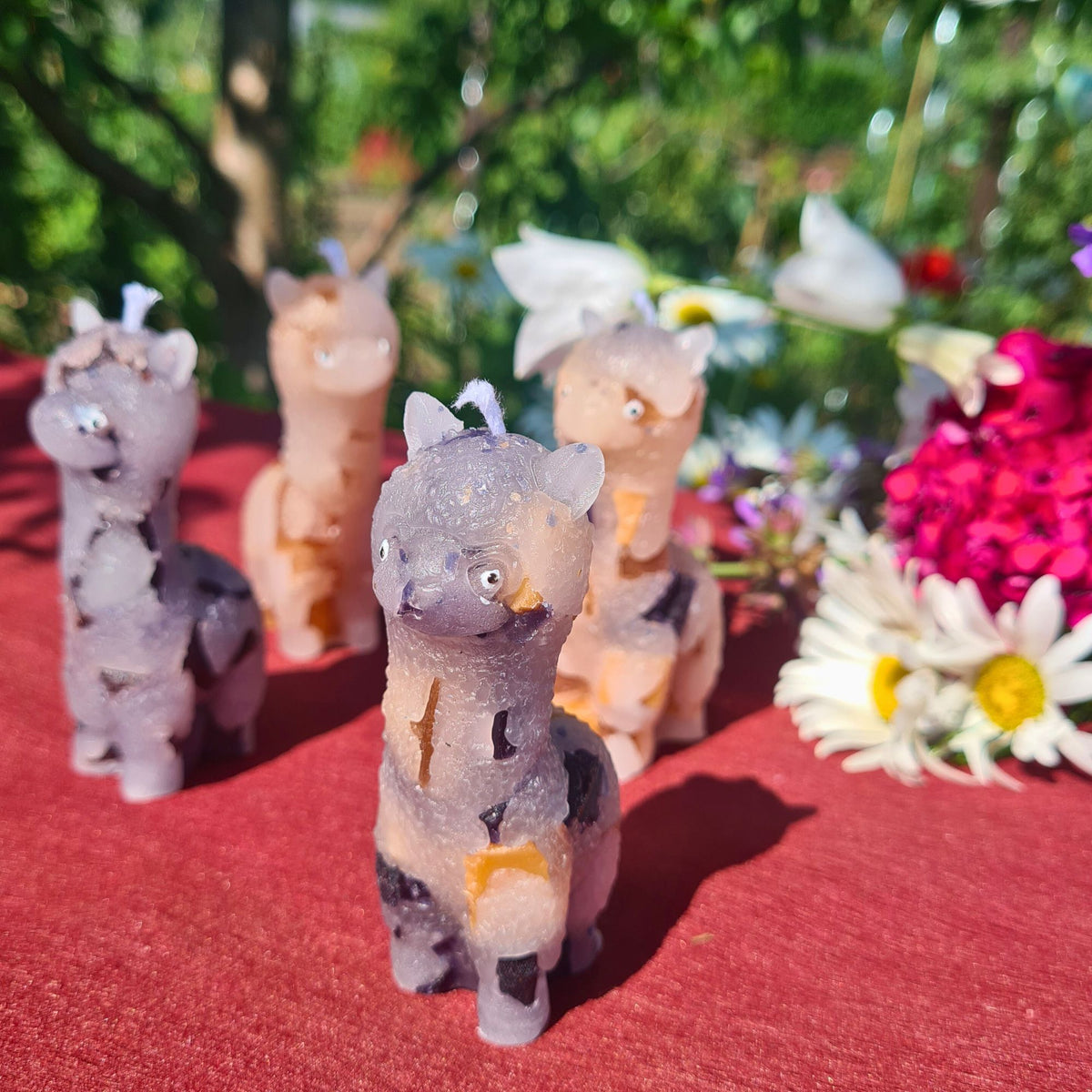 DIY-Set: Alpaka Kerzen Gießen | Bastelset für 15 Kerzen