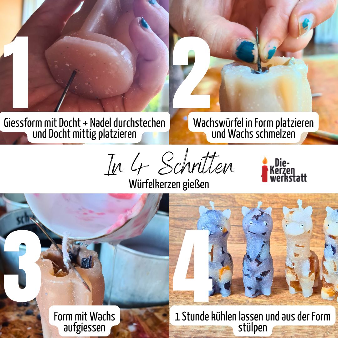 Tannenbaum | Silikonform für Weihnachtskerzen | Gießform für Tannenbaum-Kerzen – flexibel, wiederverwendbar & hitzebeständig
