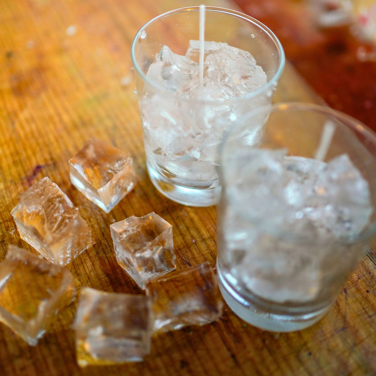 DIY-Cocktail-Set-Allgemein-2 Gläser  mit Gelwachs