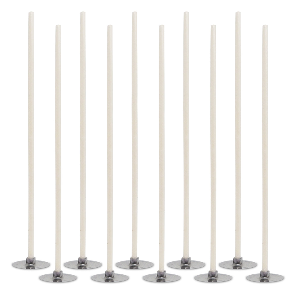 Praktischer Kerzendocht mit Fuß - 5er Set