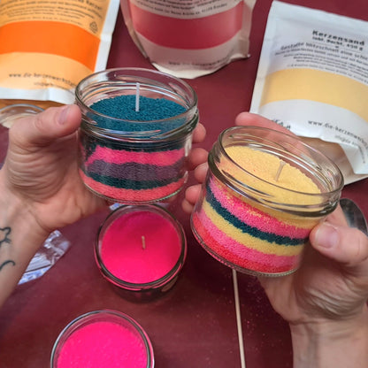 Kerzensand mit Duft | Kreative DIY-Kerzen ganz ohne Schmelzen