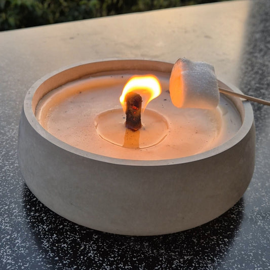 Wachsfresser Outdoorfeuer