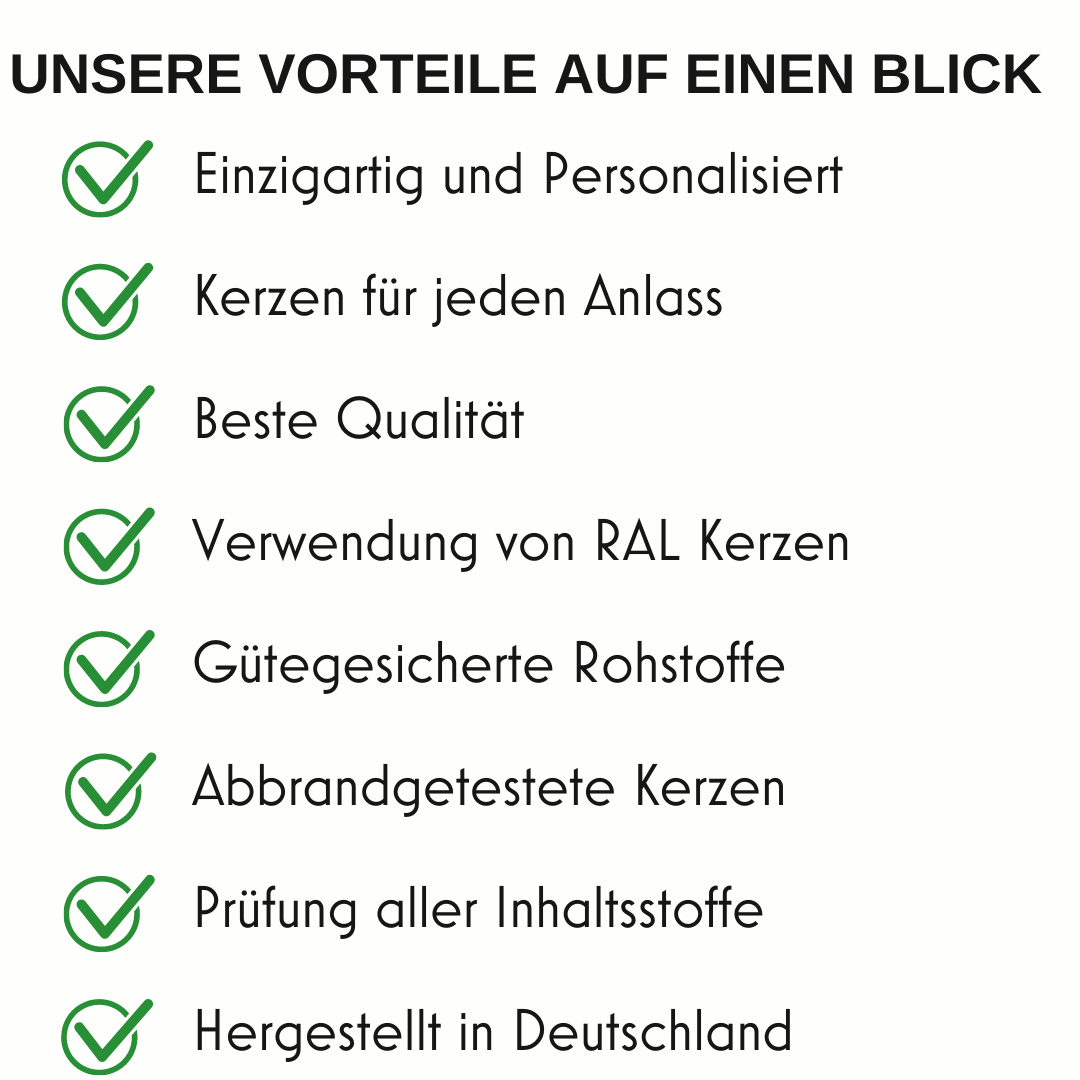 Weihnachtskerze Reh | Adventskerzen | 20 cm hoch | 7 cm Durchmesser | Weihnachten Kerzen | Advent | Rentier