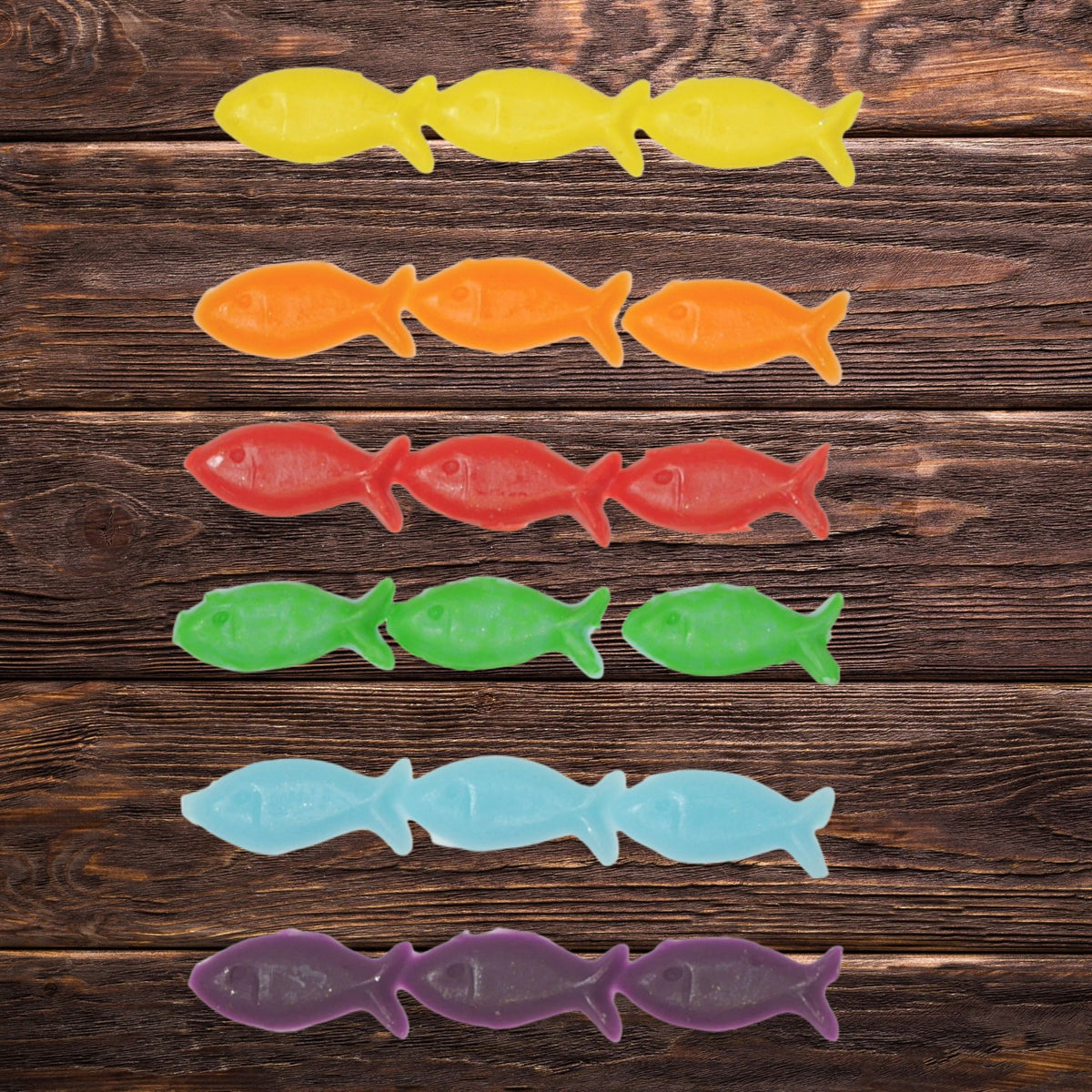Wachsdekor Fische für Kerzen | Taufkerze & Hochzeitskerze gestalten | Haftet auf Wachs, Papier & Glas pink (Kopie)