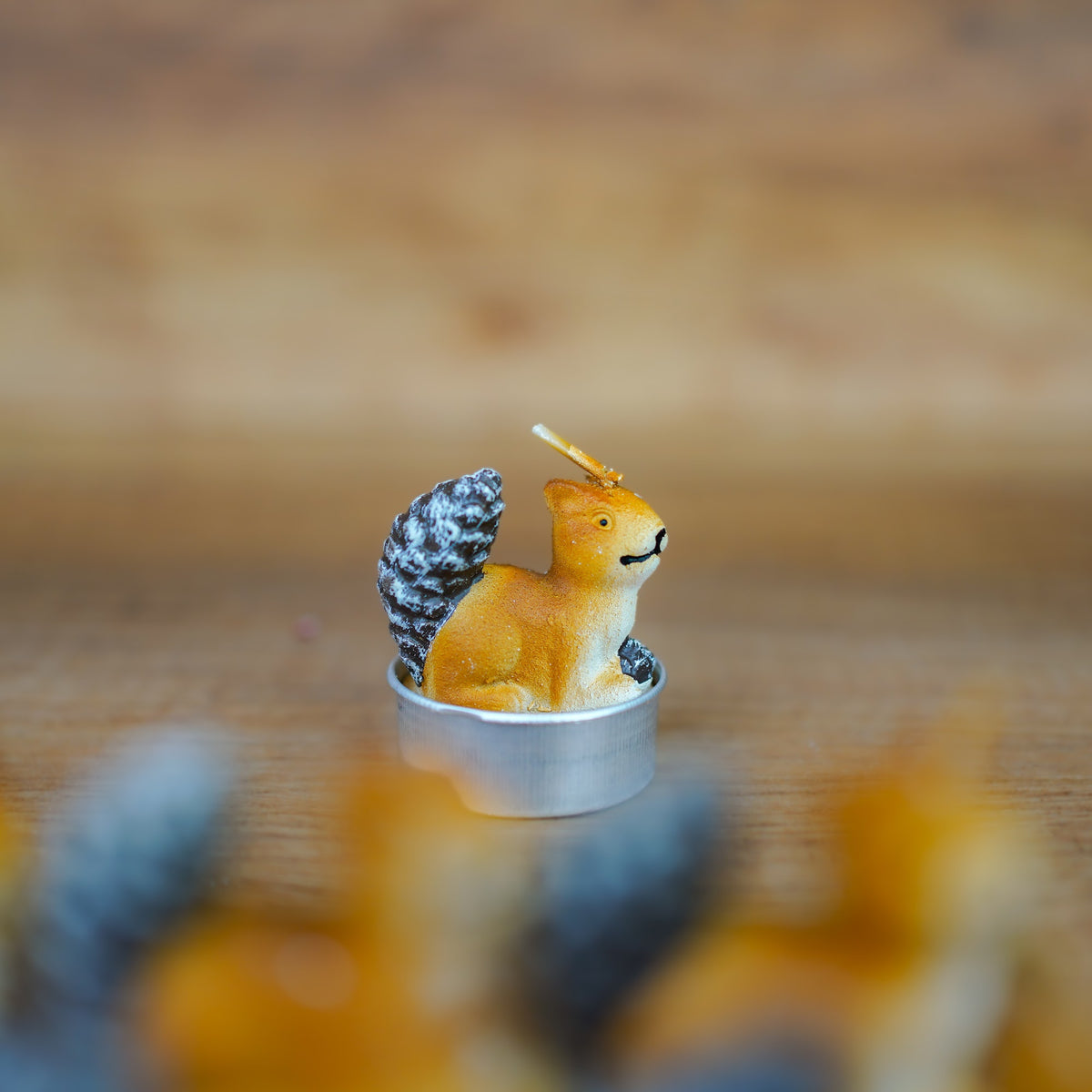 Teelichter Eichhörnchen im 6er Set – Ansicht 2
