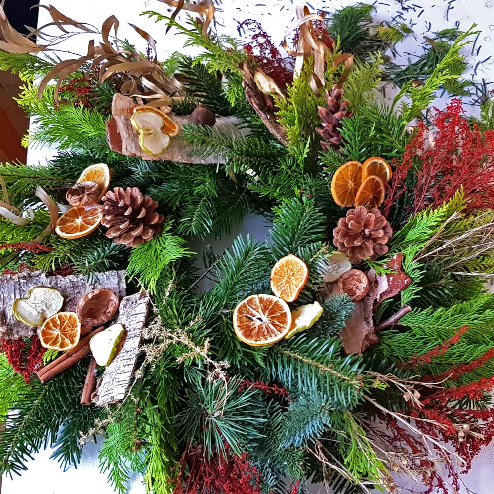 Strohkranz Rohling – Naturkranz in verschiedenen Größen | Basis für Adventskranz & Dekoration